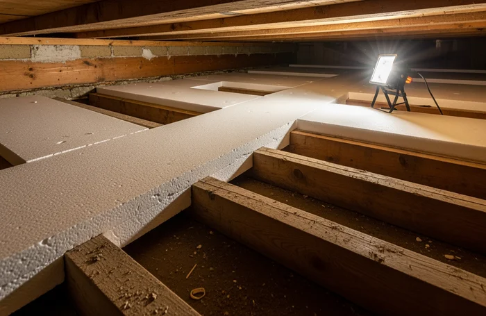 Vloerisolatie in Oldenzaal - professionele installatie